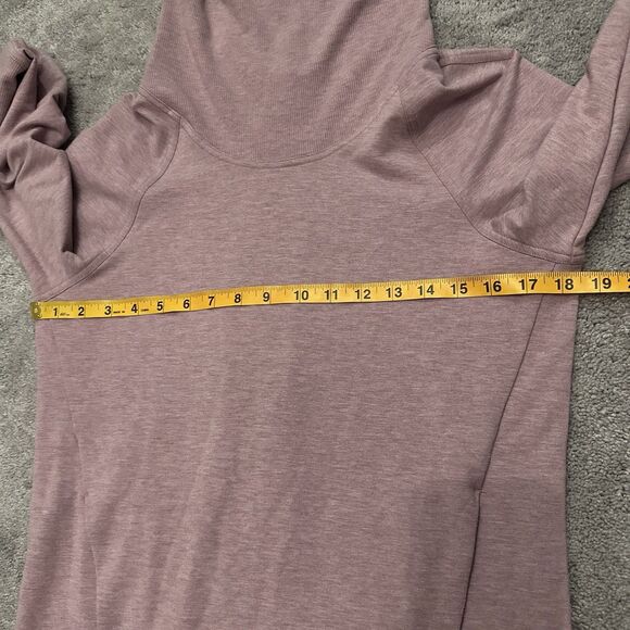 Lululemon High Lines pullover Sweatshirt Top 4 Cowl Neck Pocket Running Winter - Picture 12 of 12